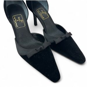 Touch of Nina Black Bow Heels